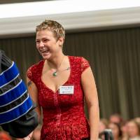 shaking hands with dean